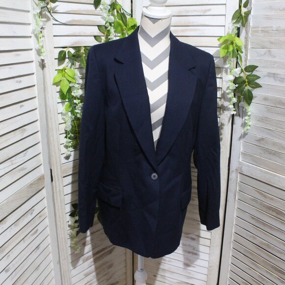 Vintage Pendelton Navy Casual Blazer Jacket